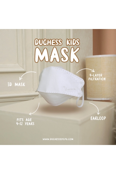 DUCHESS KIDS MASK - WHITE
